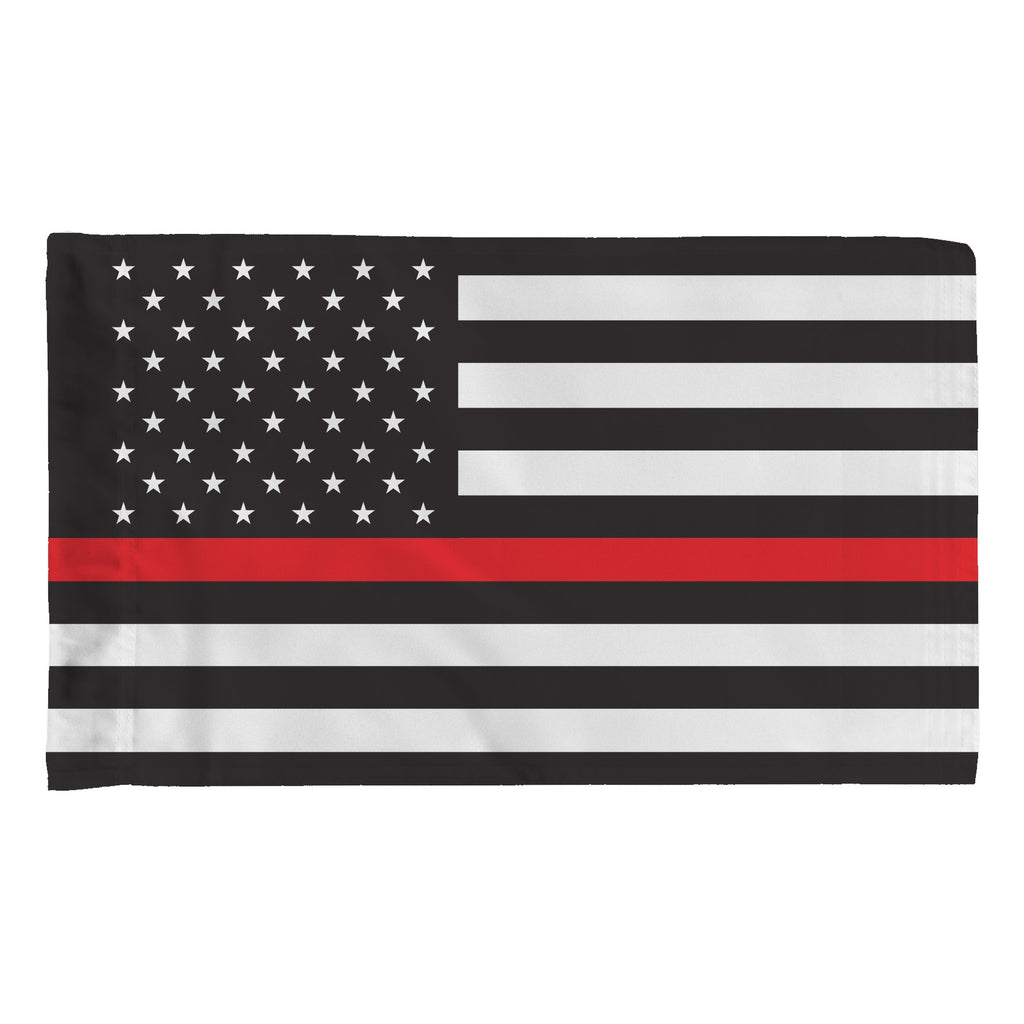 USA Thin Red Line in White