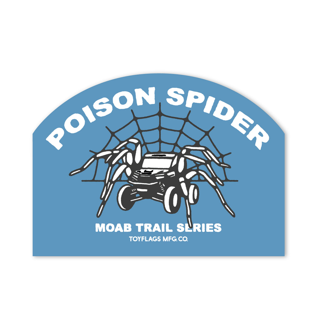 Poison Spider Trail sticker