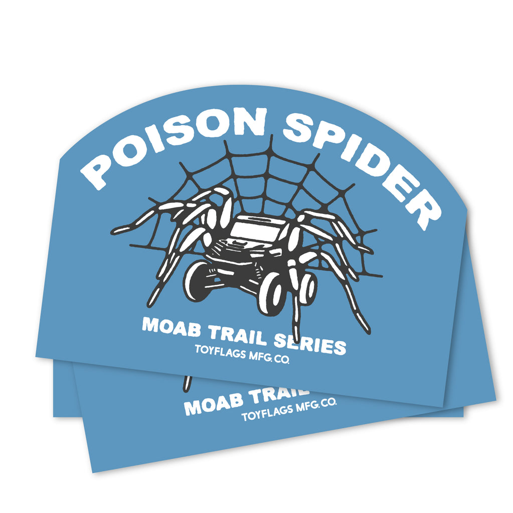 Poison Spider Trail sticker