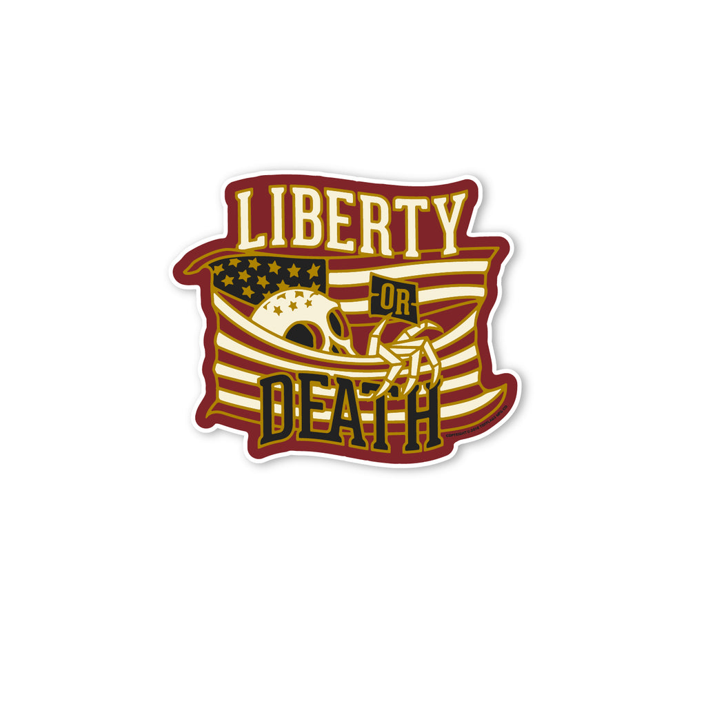 Liberty or Death sticker