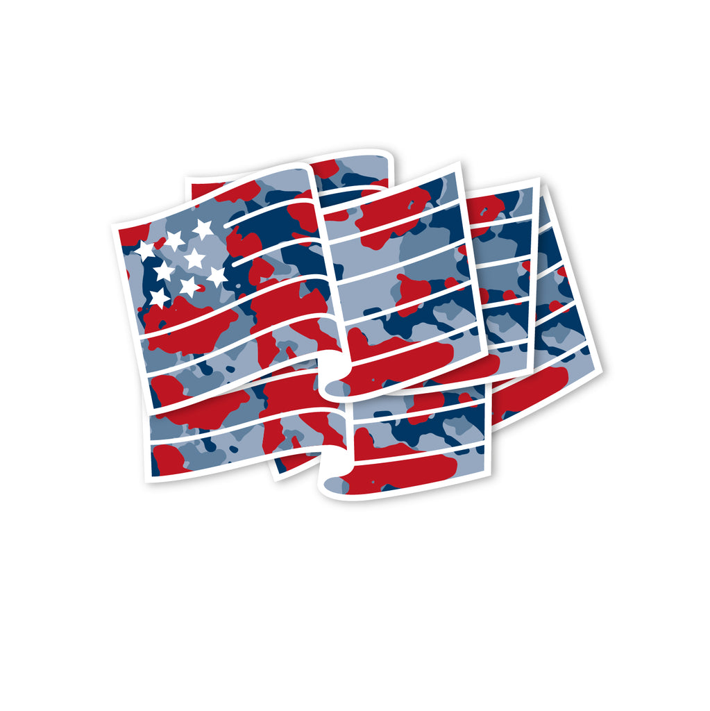 USA Camo sticker