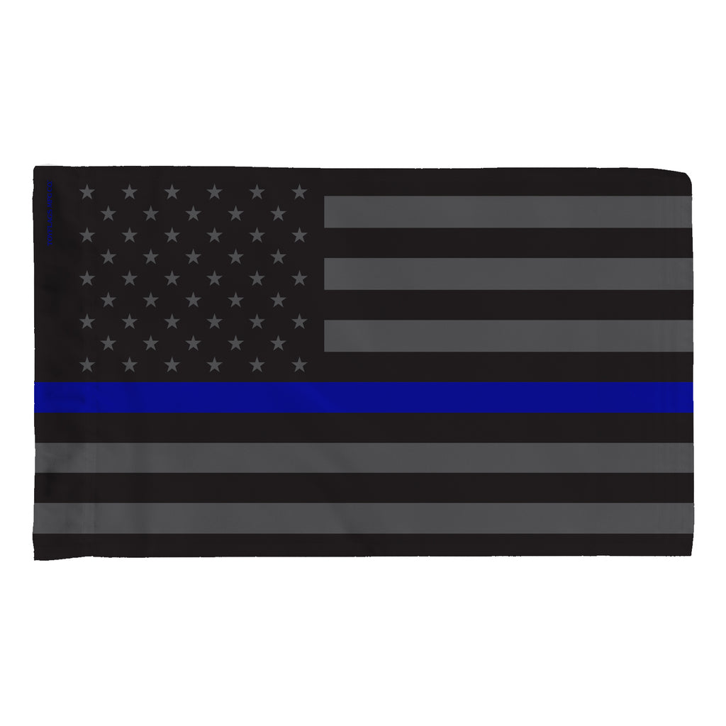 USA Thin Blue Line in Gray